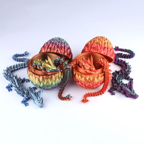 3D Printed Dragon Fidget Toy